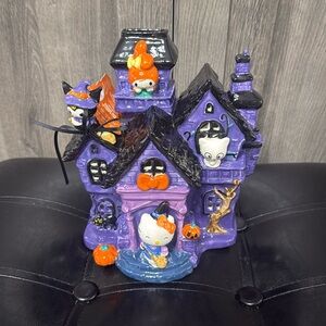 New Blue Sky Clayworks Hello Kitty Halloween Haunted House By Heather Goldminc